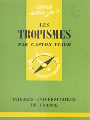 cover image of Les tropismes